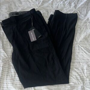 Michael Kors Men's Black Dress Trousers - Tailored Look